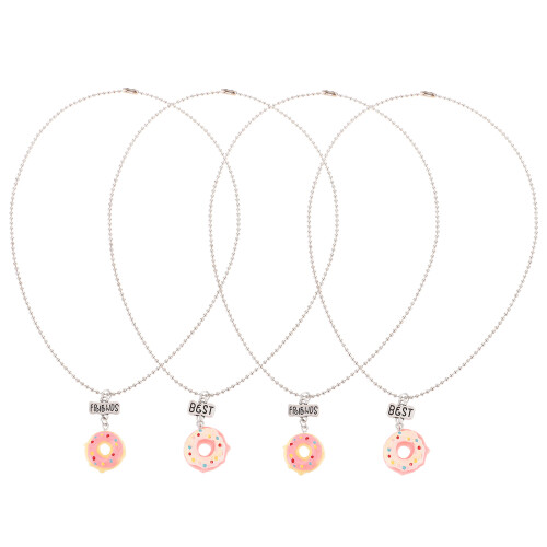 2 Sets Pendentif Donut Animé Pour Meilleure
