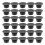 30 Pièces Bouchons De Guidon 22 Mm Pour Route (Noir) 5
