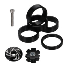 Set De Rondelle Joint Fourche , Kit Tournesol, Noir