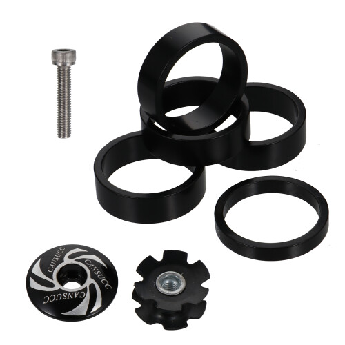 Set De Rondelle Joint Fourche , Kit Tournesol, Noir