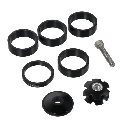 Set De Rondelle Joint Fourche , Kit Tournesol, Noir 2