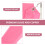 5 Pièces Colorés Pour Gymnastique Danse 9