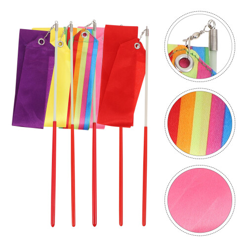 5 Pièces Colorés Pour Gymnastique Danse 2