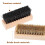 2 Pièces Brosses À Chaussures Pour Cuir Et Bottes Chiffon 7