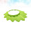 Réglable En Eva Feuille Vert Pour Shampooing Douche 6