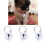 10 Pièces Pour Chat , Pendents Argentés 18mm 1