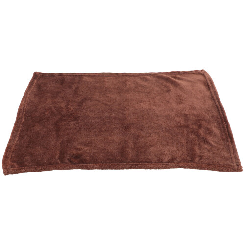 En Flanelle Pour Animal De Compagnie Marron Café