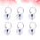 10 Pièces Pour Chat , Pendents Argentés 18mm 3