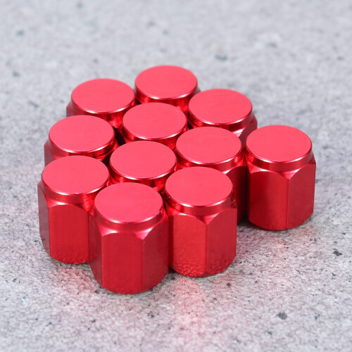 10 Pièces Bouchons Hexagonaux En Alliage D'aluminium Pour 1