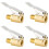 4 Pièces Pneu Embout Laiton Ouvert Air 5
