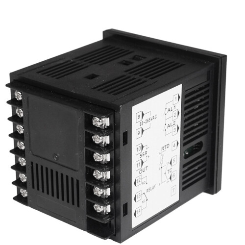 Contrôleur De Température PID Sonde K Sortie SSR