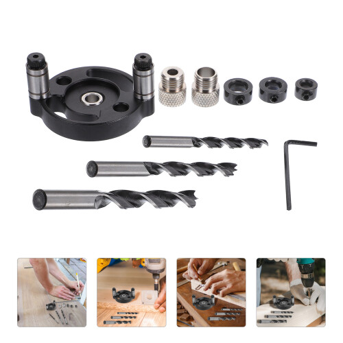 Ensemble Guide-Perceuse Auto-Centrante En Aluminium 2