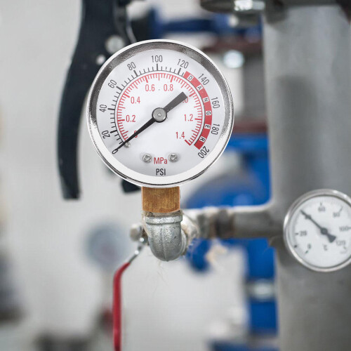 Compteur De Pétrole Gaz Remplacement 0-1,4 Mpa 2
