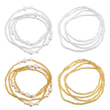 2Sets Zilveren Body Chain Jurk En Speciale Gelegenheid