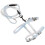 Kattenharnas Vest Met Polyester Leash En Strikje 6
