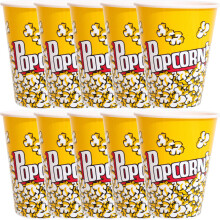 10 Pièces Panier À Popcorn En Réutilisable Pour Soirée
