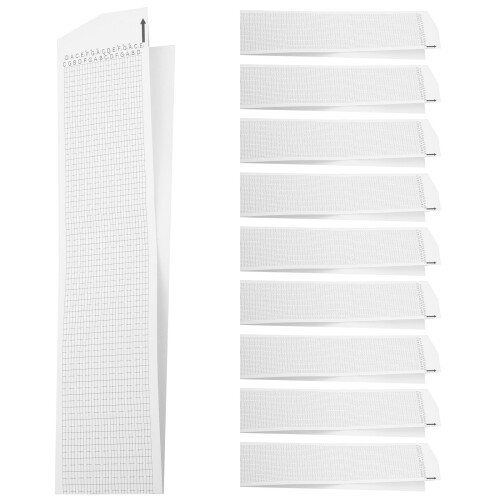 10 Pièces Boîtier De À 30 Notes Bandes Blanches 2