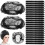 200 Pièces Bonnets Bouffants En Polyéthylène Pour Restauration 1
