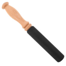 Singing Bowl Mallet Wooden Striker Pu Wrapped Sound Stick