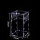 Pratico Box per Rettili in Acrilico Trasparente 15X15X25Cm 2