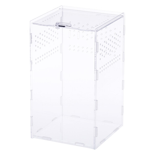Pratico Box per Rettili in Acrilico Trasparente 15X15X25Cm 2