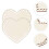 2 Pezzi A Cuore In Legno Per Cestino All'uncinetto 3