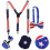 Set Cravatta A Usa Con Clip E Cinturino 11