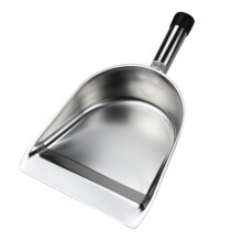Hand -Held Sweeping Shovel Food Shovel Ice Cube Scoop Light Weight Serving Shovel Stainless Steel Compact