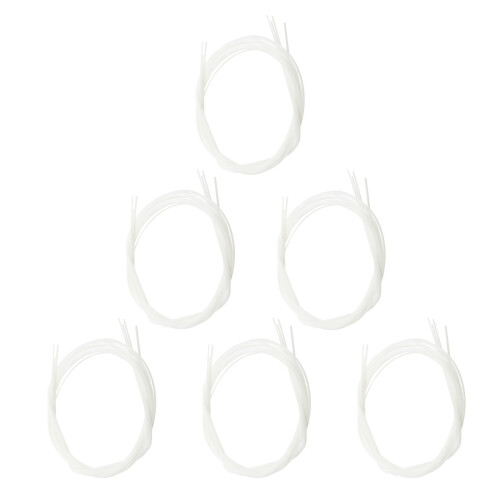 5 Set Corde Ukulele 21/23/26 Pollici In Nylon Resistente