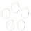 5 Set Corde Ukulele 21/23/26 Pollici In Nylon Resistente 5