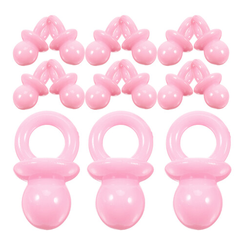 2 buste di ciucci miniatura per neonato, idee regalo battesimo