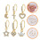6 Pezzi Cuffie Nasali Con Clip Per 6