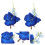 2 Pezzi Boutonniere Sposa Artificiali Cravatta Matrimonio 10