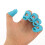 10 Pezzi Copriunghie In Silicone Per Cucito E Ricamo Da Allenamento 11