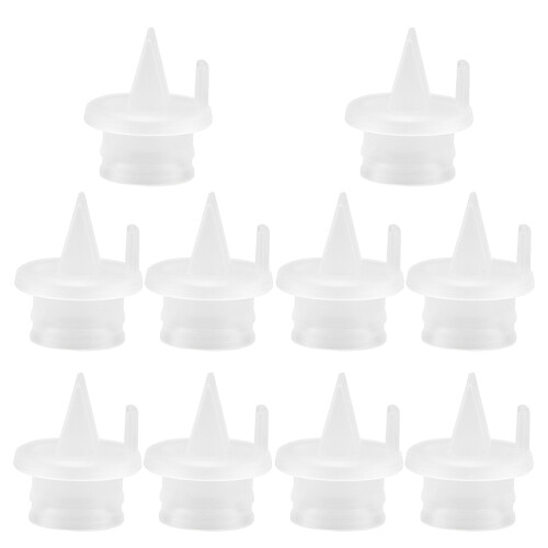10 Pompa Mammaria In Silicone Con Valvola A Becco