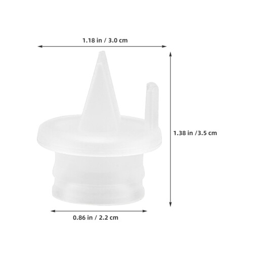 10 Pompa Mammaria In Silicone Con Valvola A Becco 1