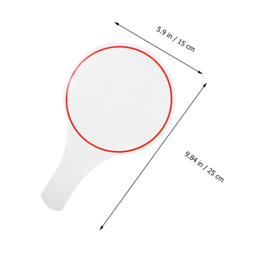 2 Pezzi Lavagna Cancella Facile Paddle Singolo Lato 2