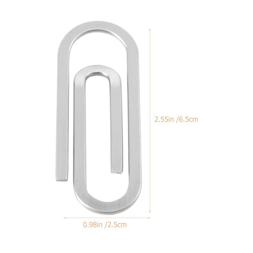 3 Pezzi Clip Portaclip Fermacarte Per Ufficio 1