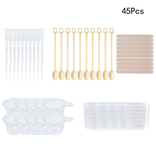 Kit 45 Pezzi Per Resina Epossidica Fai Da Te 2