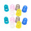 10 Pezzi Protettori Per Dita In Silicone Per Chitarra E Ukulele Taglia L 1