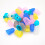 10 Pezzi Protettori Per Dita In Silicone Per Chitarra E Ukulele Taglia L 8
