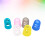 10 Pezzi Protettori Per Dita In Silicone Per Chitarra E Ukulele Taglia L 9