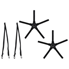 2 Set Cinghia Allenamento Con Fibbia Per Esercitazione Pallacanestro