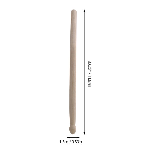 4 Bacchette In Legno Per 1
