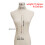 1 Pezzo Collana Con Borsetta A Tampone Per ( ) 5