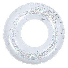 Accessorio Per Piscina Galleggiante In PVC Con Paillettes, Anello 90 Cm