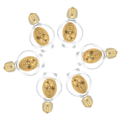6 Pezzi Bottiglie Vuote Per Santa Cattoliche