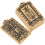4St God Van Fortuin Amulet Koperen Hanger Decoratief 5