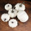 6 Pcs Pumpkin Diy Props Man Artificial Small Pumpkins Decorations 9