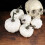 6 Pcs Pumpkin Diy Props Man Artificial Small Pumpkins Decorations 3